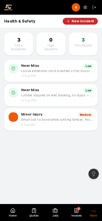 FastCrew compliance